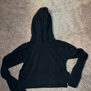 Lululemon black crop hoodie